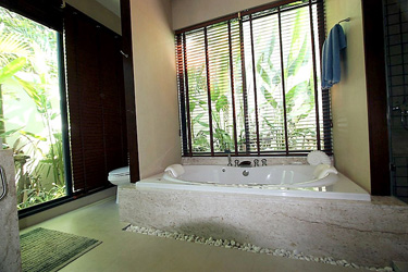 Master Bathroom with Garden View